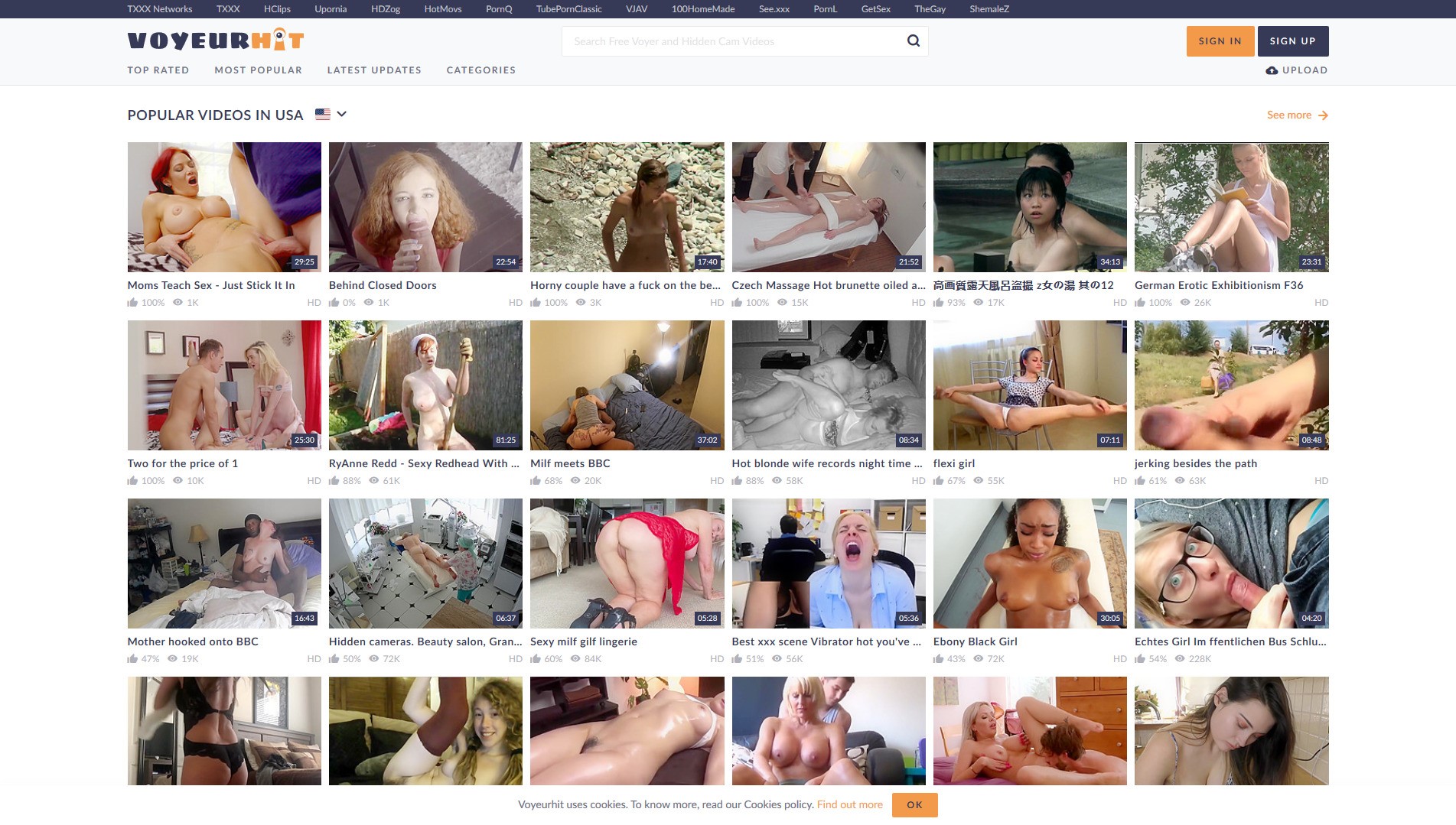 VoyeurHit and 12+ Amateur Porn Sites Like VoyeurHit